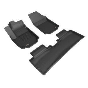 Chevrolet Equinox Floor Mat Set - 3D MAXpider - Kagu - Combo - Black - `25-`26 Chevrolet Equinox Floor Mat Set - 3D MAXpider - Kagu - Combo - Black - `25-`26